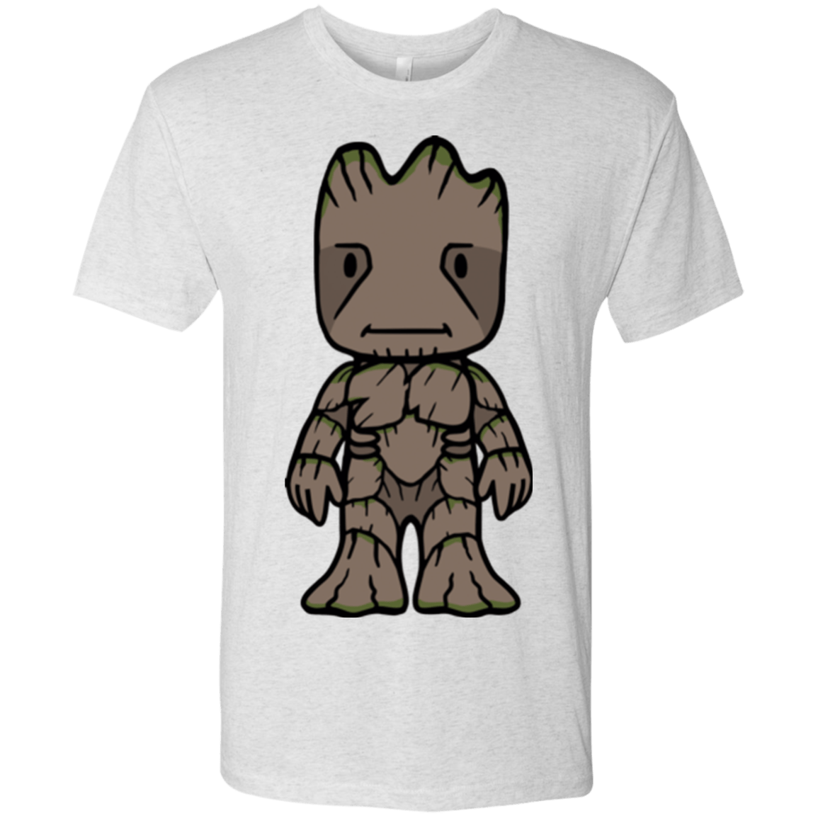 T-Shirts Heather White / Small Friendly Tree Men's Triblend T-Shirt