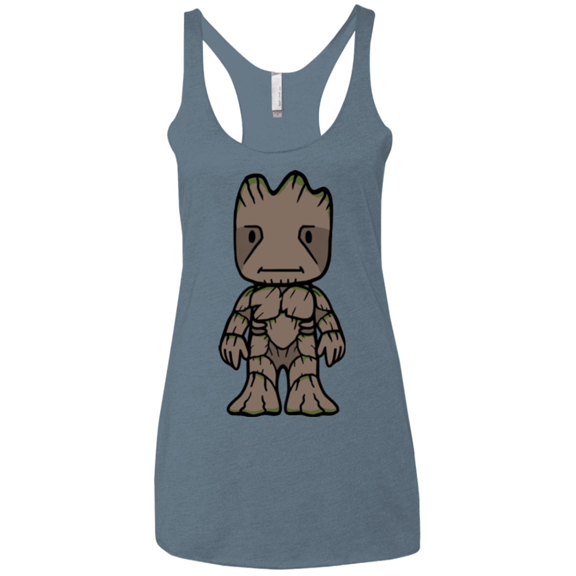 T-Shirts Indigo / X-Small Friendly Tree Women's Triblend Racerback Tank