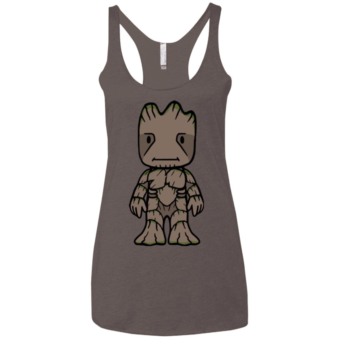 T-Shirts Macchiato / X-Small Friendly Tree Women's Triblend Racerback Tank