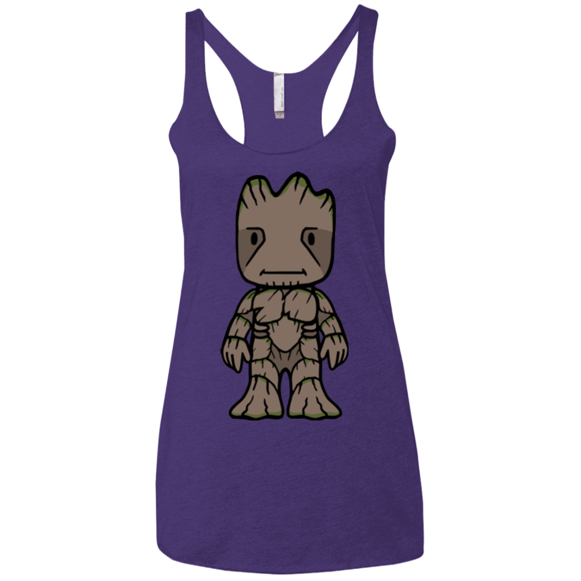 T-Shirts Purple / X-Small Friendly Tree Women's Triblend Racerback Tank