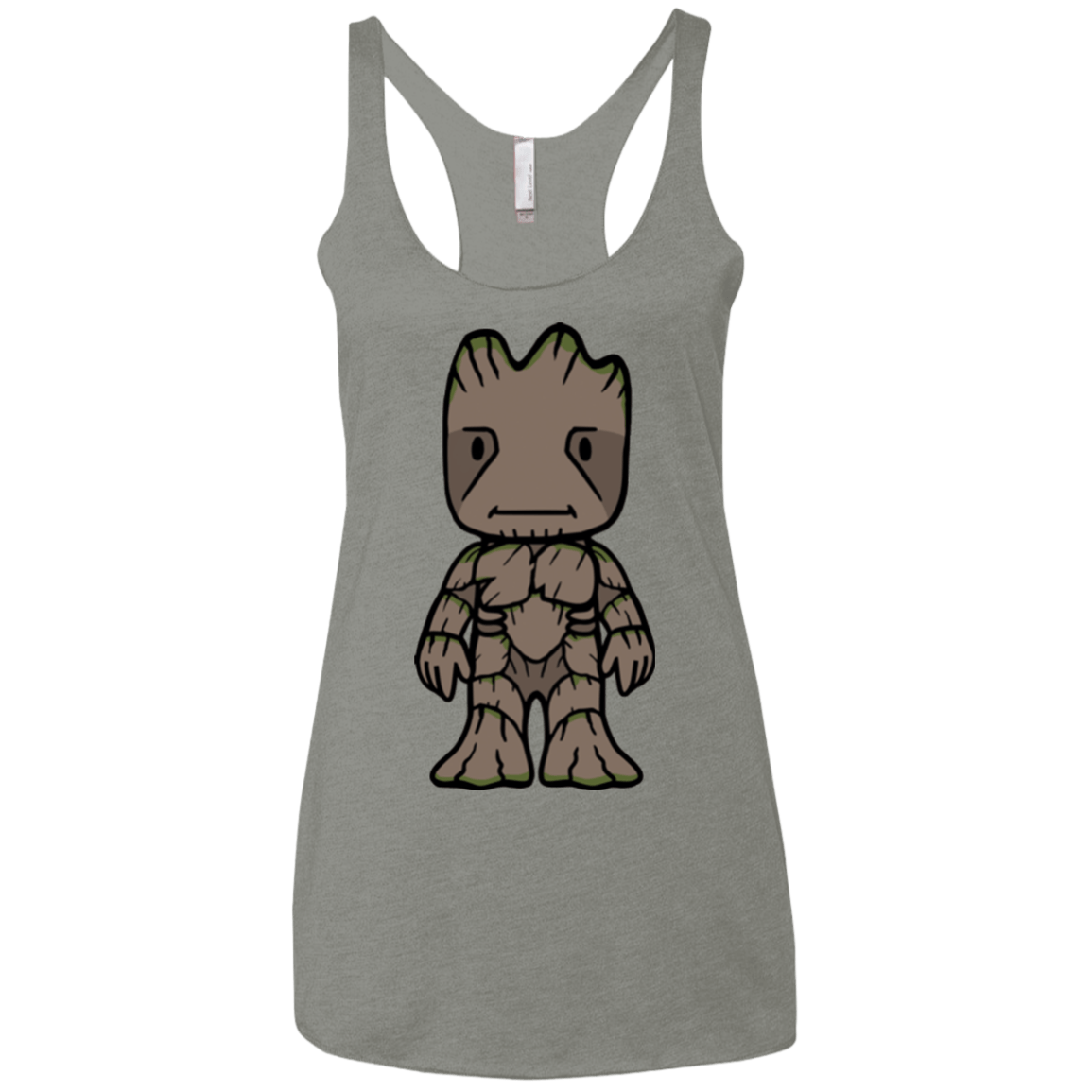 T-Shirts Venetian Grey / X-Small Friendly Tree Women's Triblend Racerback Tank