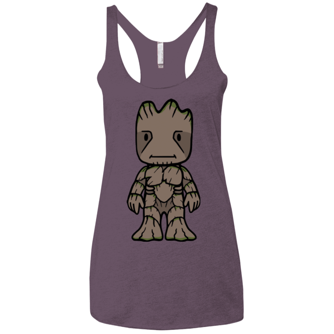 T-Shirts Vintage Purple / X-Small Friendly Tree Women's Triblend Racerback Tank