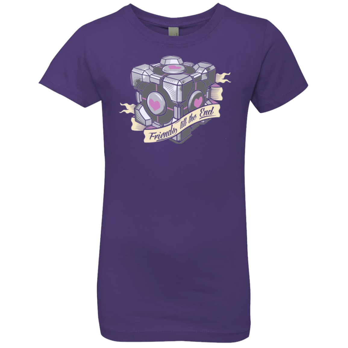 T-Shirts Purple Rush / YXS Friends till the End Girls Premium T-Shirt