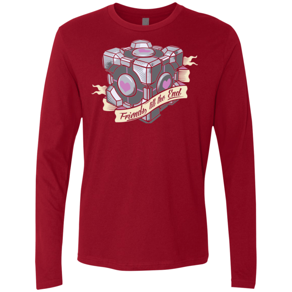 T-Shirts Cardinal / Small Friends till the End Men's Premium Long Sleeve