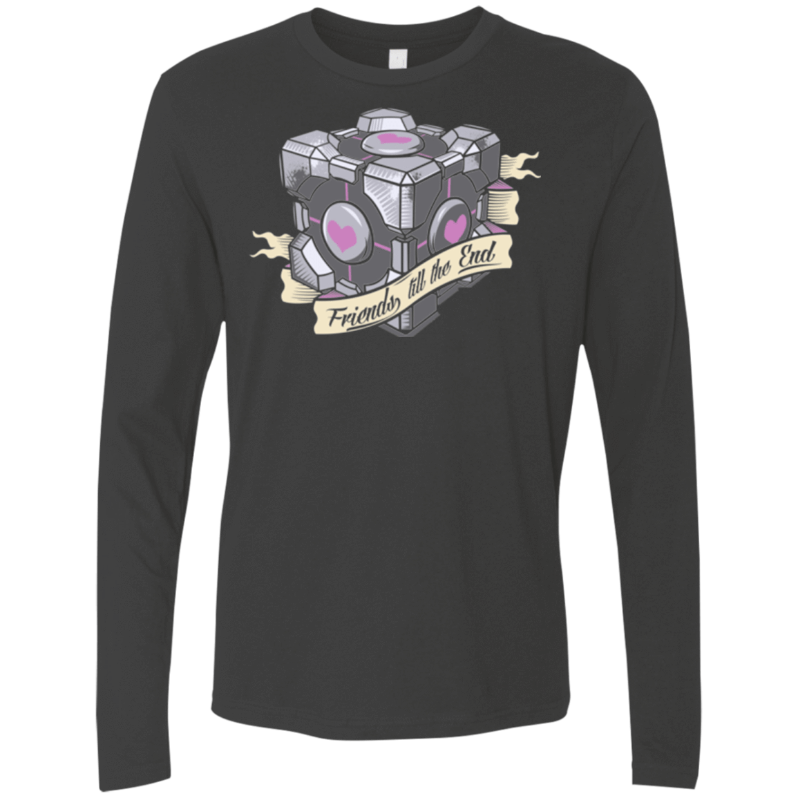T-Shirts Heavy Metal / Small Friends till the End Men's Premium Long Sleeve