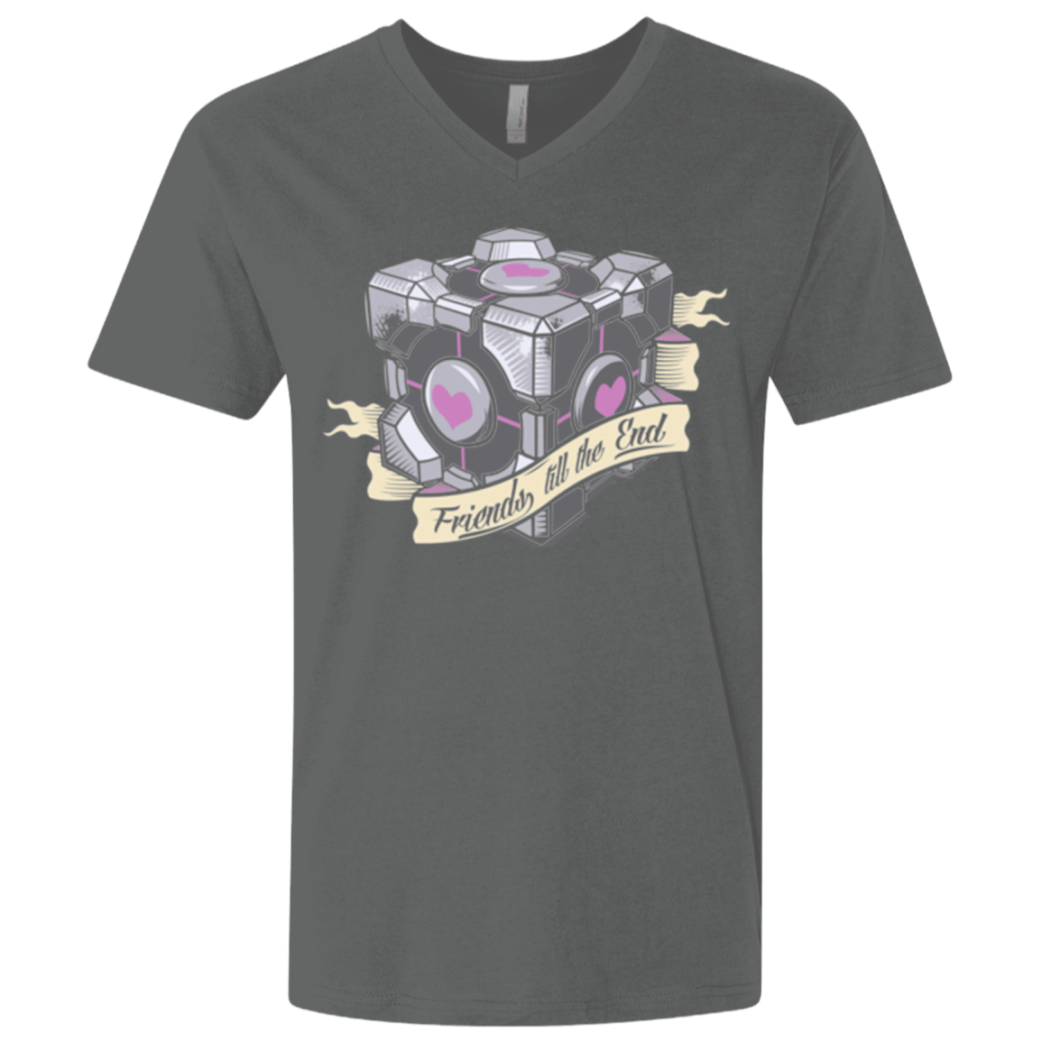 T-Shirts Heavy Metal / X-Small Friends till the End Men's Premium V-Neck