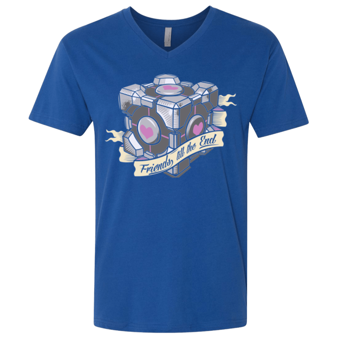 T-Shirts Royal / X-Small Friends till the End Men's Premium V-Neck