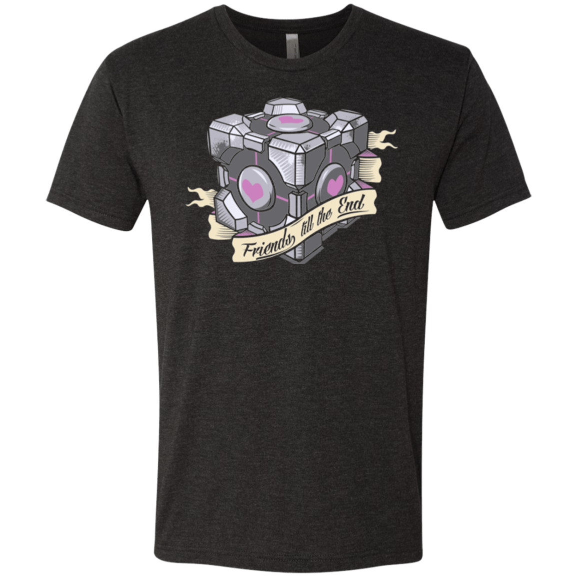 T-Shirts Vintage Black / Small Friends till the End Men's Triblend T-Shirt
