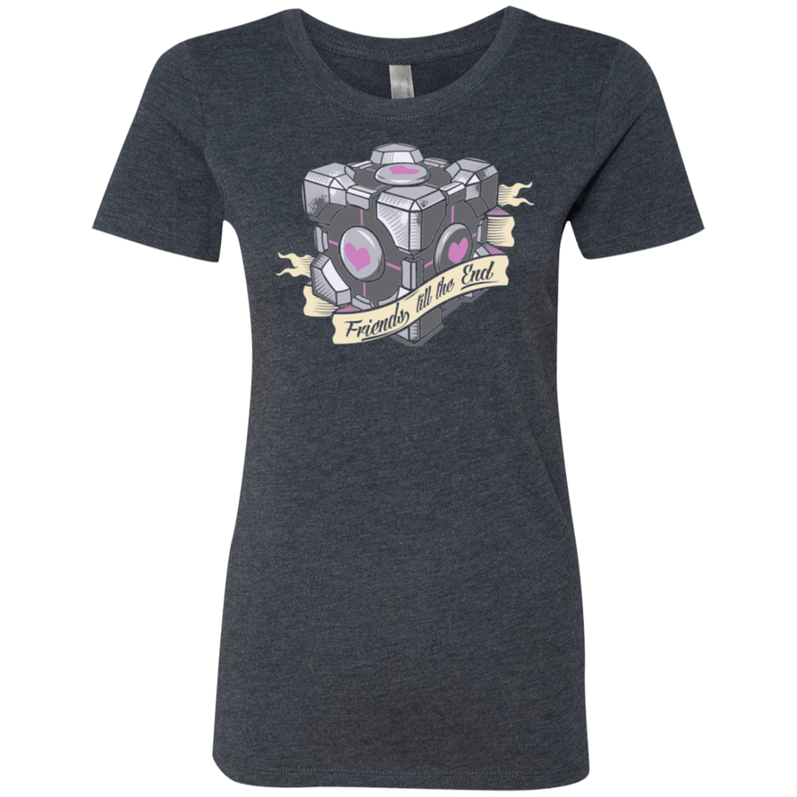 T-Shirts Vintage Navy / Small Friends till the End Women's Triblend T-Shirt