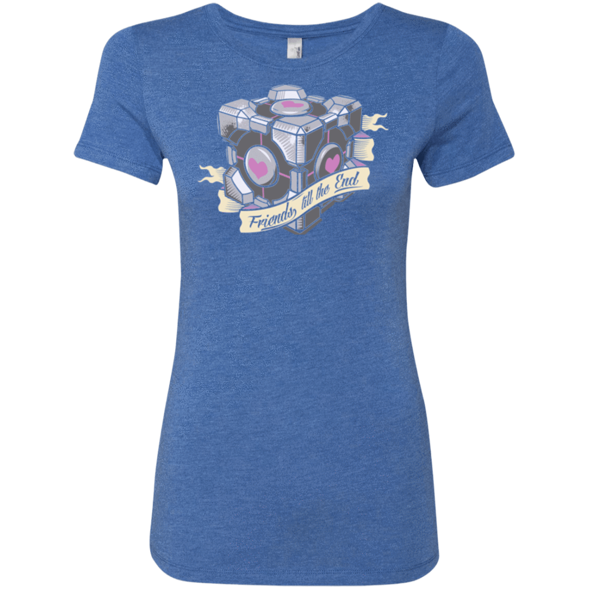 T-Shirts Vintage Royal / Small Friends till the End Women's Triblend T-Shirt