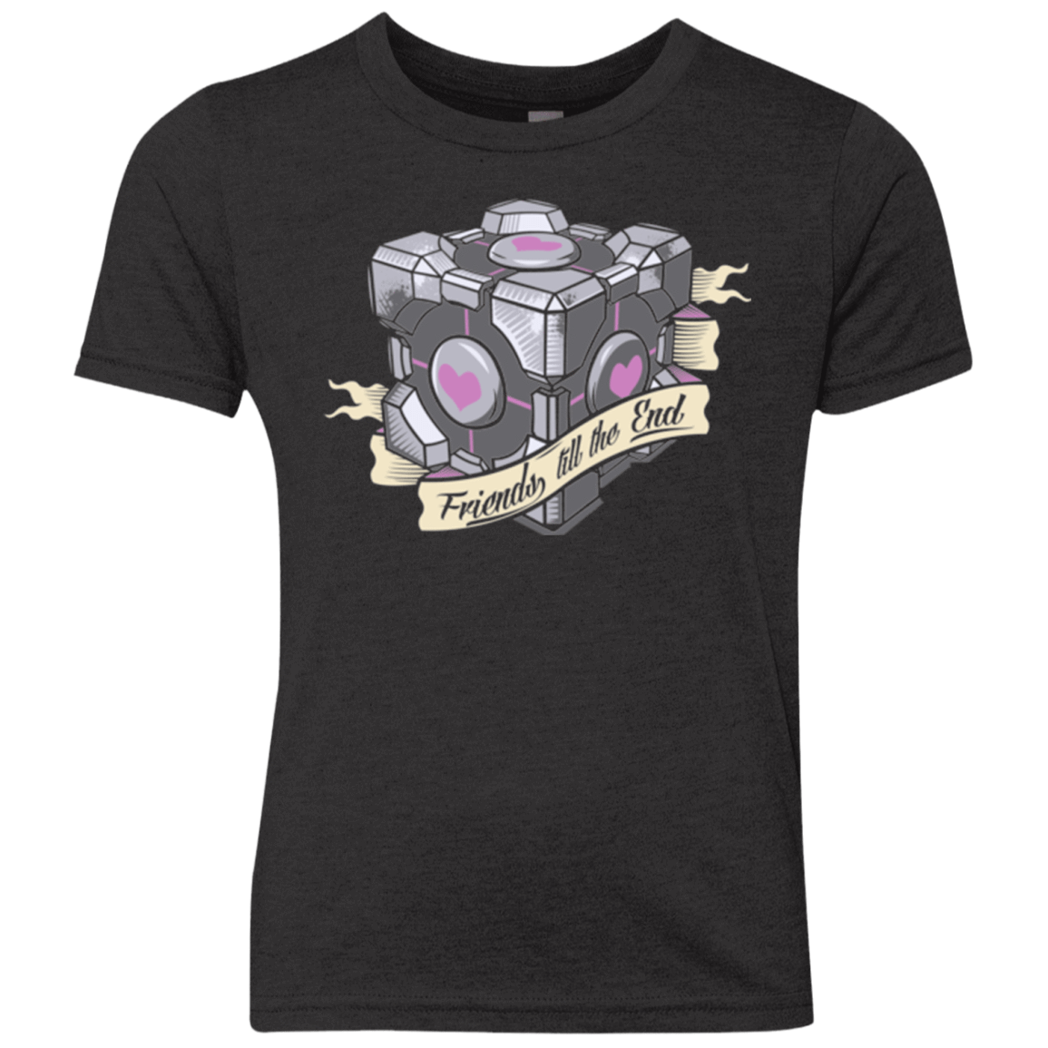 T-Shirts Vintage Black / YXS Friends till the End Youth Triblend T-Shirt