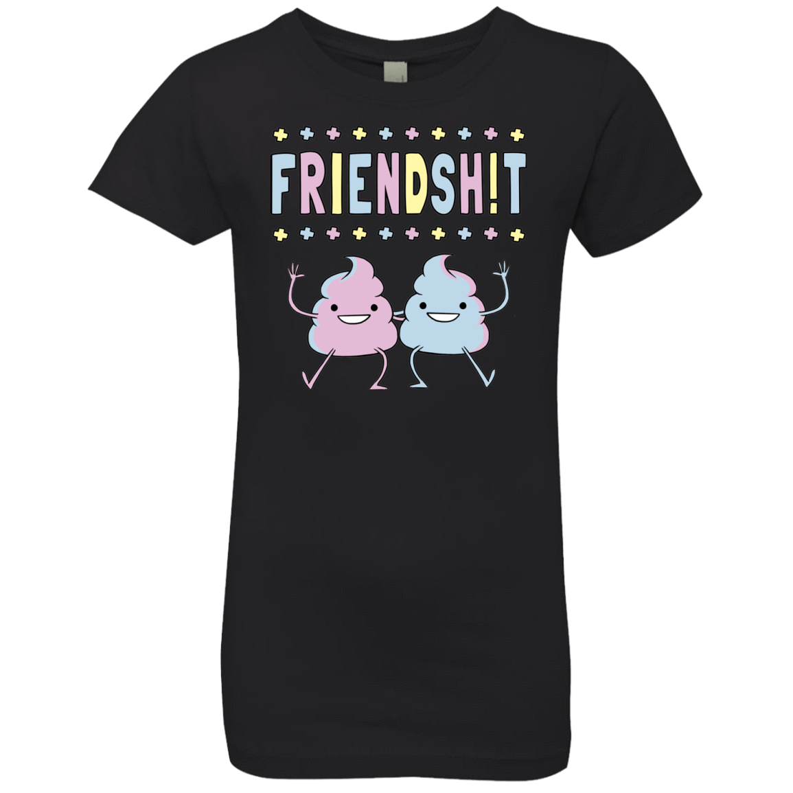 T-Shirts Black / YXS Friendsh!t Girls Premium T-Shirt