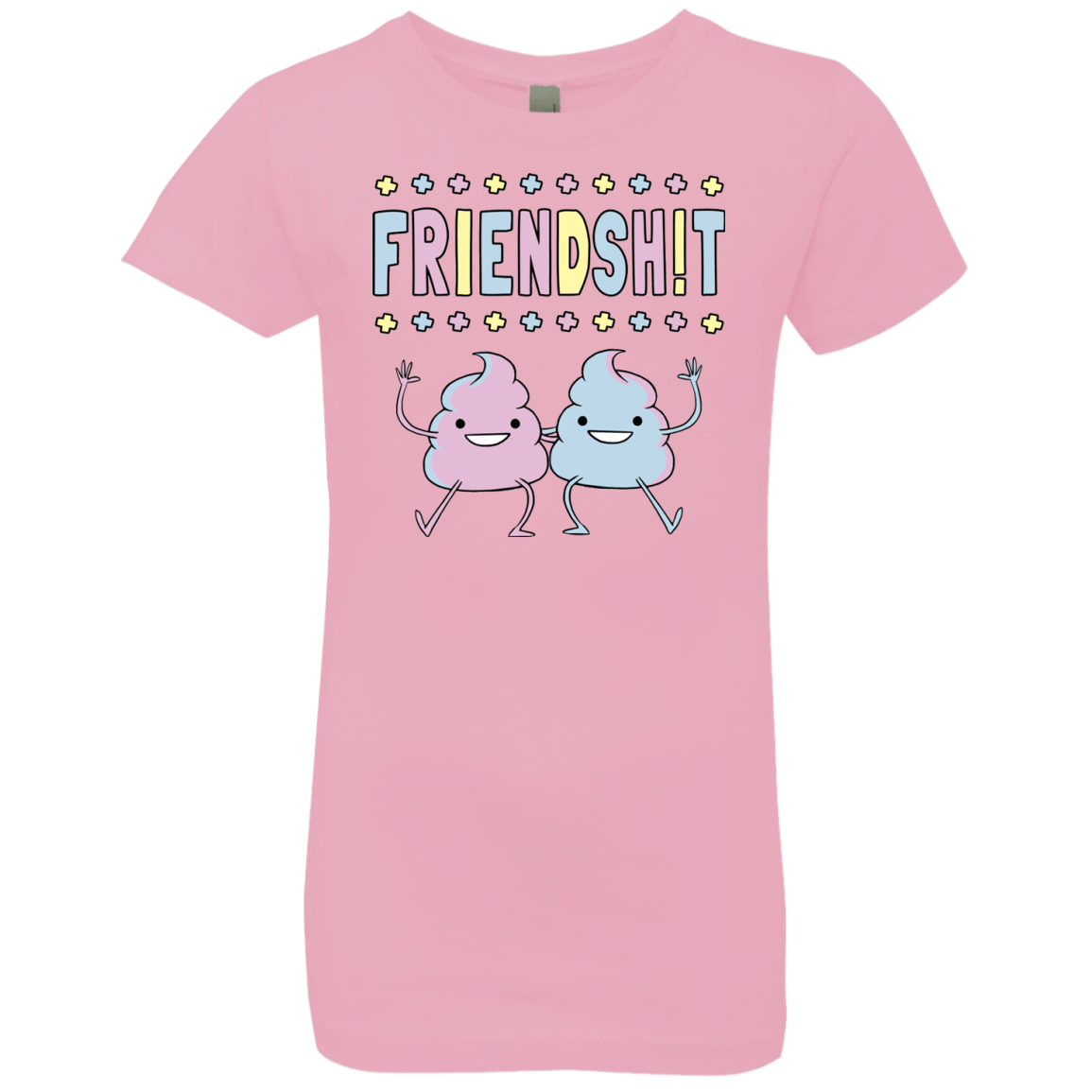 T-Shirts Light Pink / YXS Friendsh!t Girls Premium T-Shirt