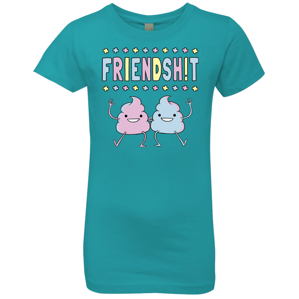 T-Shirts Tahiti Blue / YXS Friendsh!t Girls Premium T-Shirt