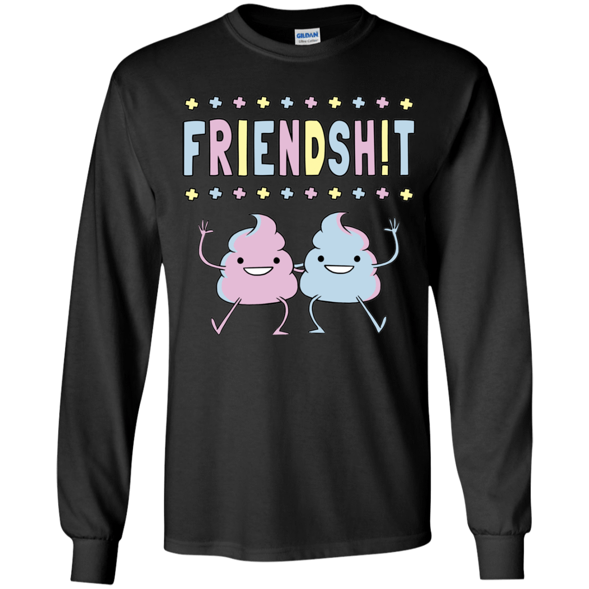 T-Shirts Black / YS Friendsh!t Youth Long Sleeve T-Shirt