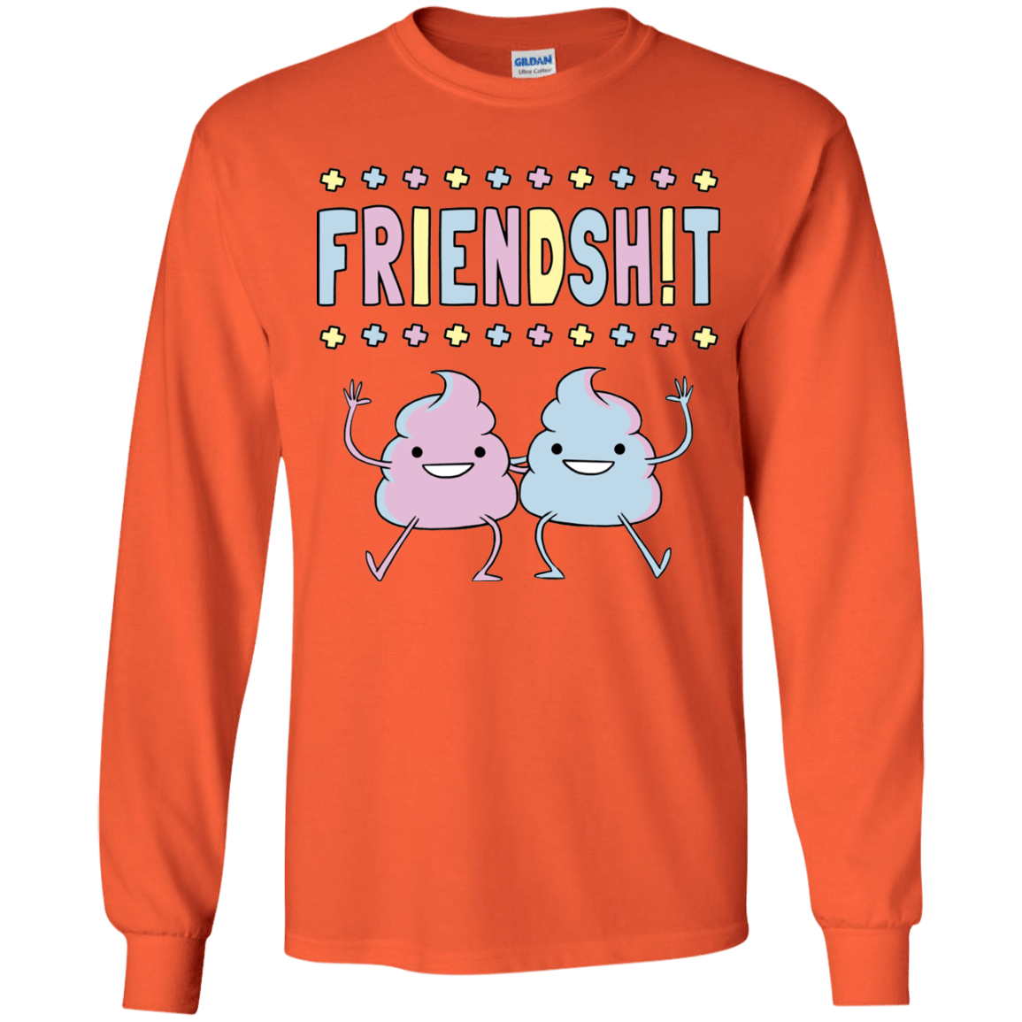 T-Shirts Orange / YS Friendsh!t Youth Long Sleeve T-Shirt
