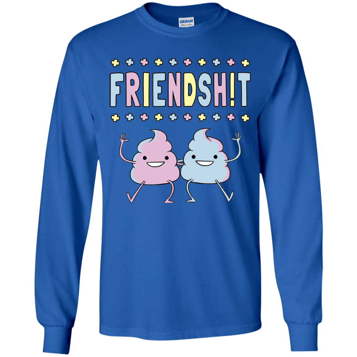 T-Shirts Royal / YS Friendsh!t Youth Long Sleeve T-Shirt