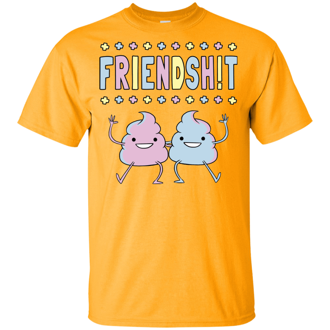 T-Shirts Gold / YXS Friendsh!t Youth T-Shirt