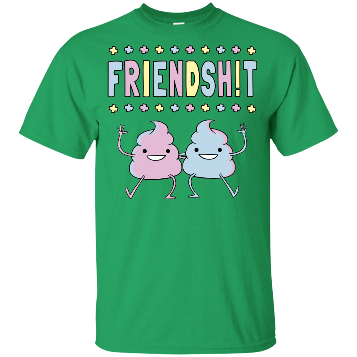 T-Shirts Irish Green / YXS Friendsh!t Youth T-Shirt