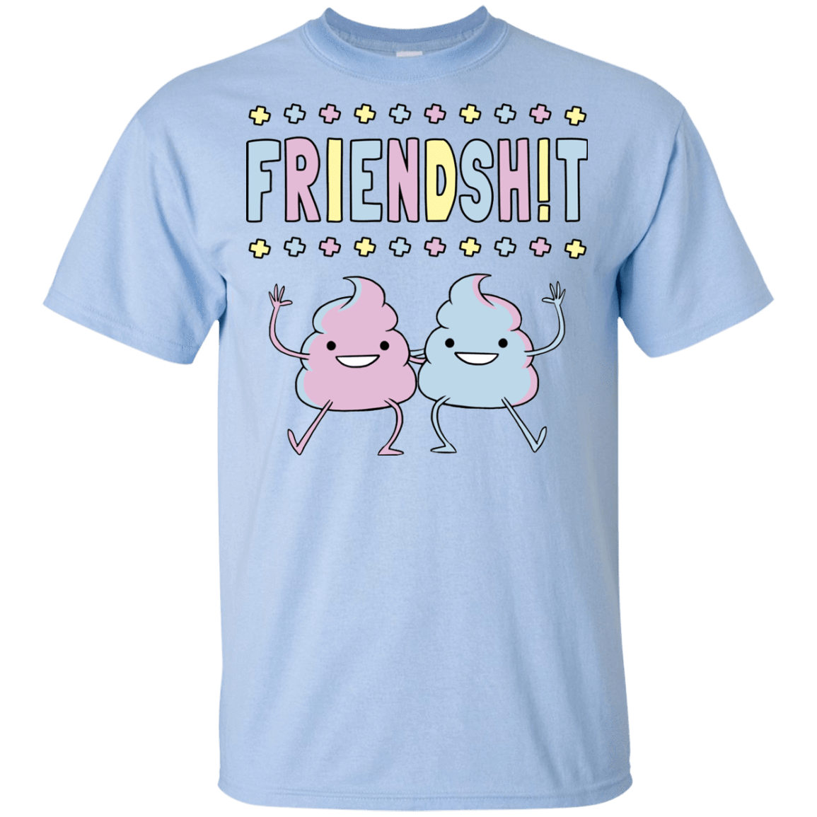 T-Shirts Light Blue / YXS Friendsh!t Youth T-Shirt