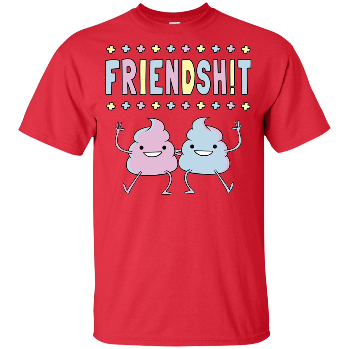 T-Shirts Red / YXS Friendsh!t Youth T-Shirt