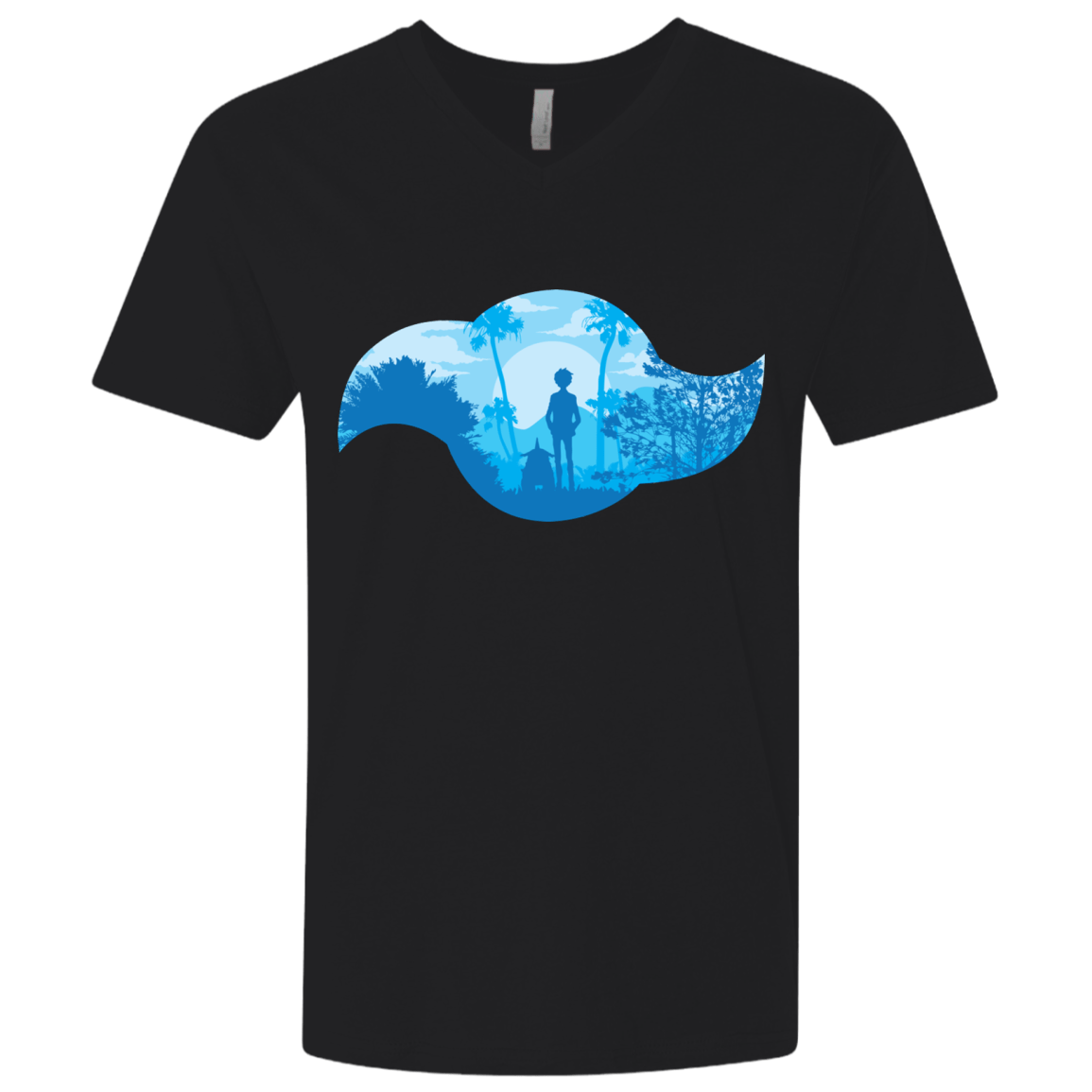 T-Shirts Black / X-Small Friendship Men's Premium V-Neck