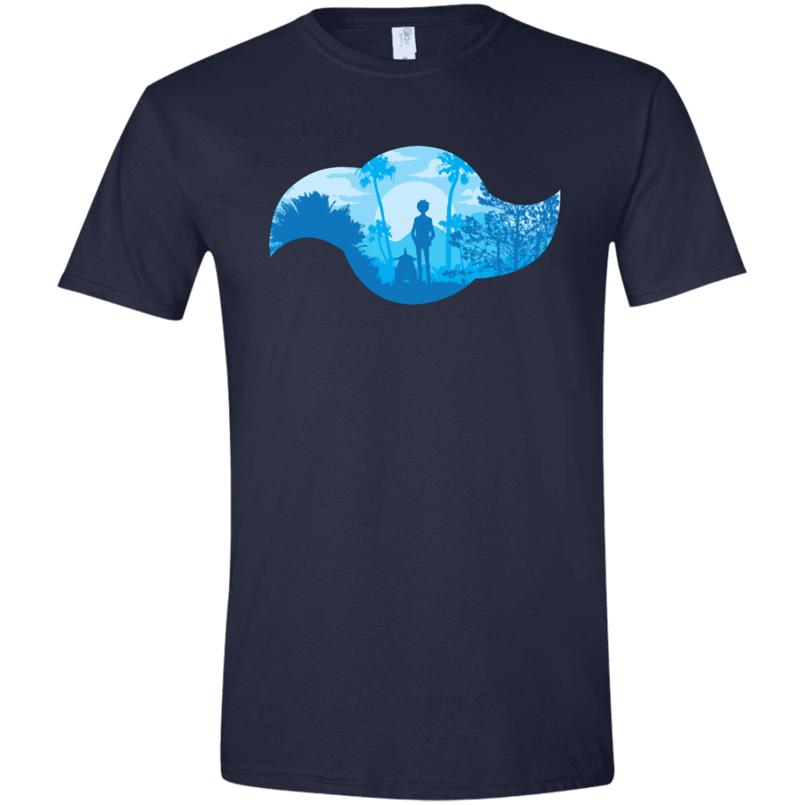 T-Shirts Navy / X-Small Friendship Men's Semi-Fitted Softstyle