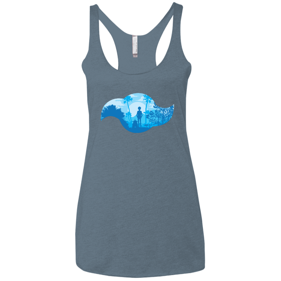 T-Shirts Indigo / X-Small Friendship Women's Triblend Racerback Tank