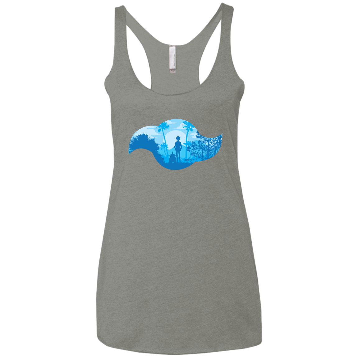 T-Shirts Venetian Grey / X-Small Friendship Women's Triblend Racerback Tank