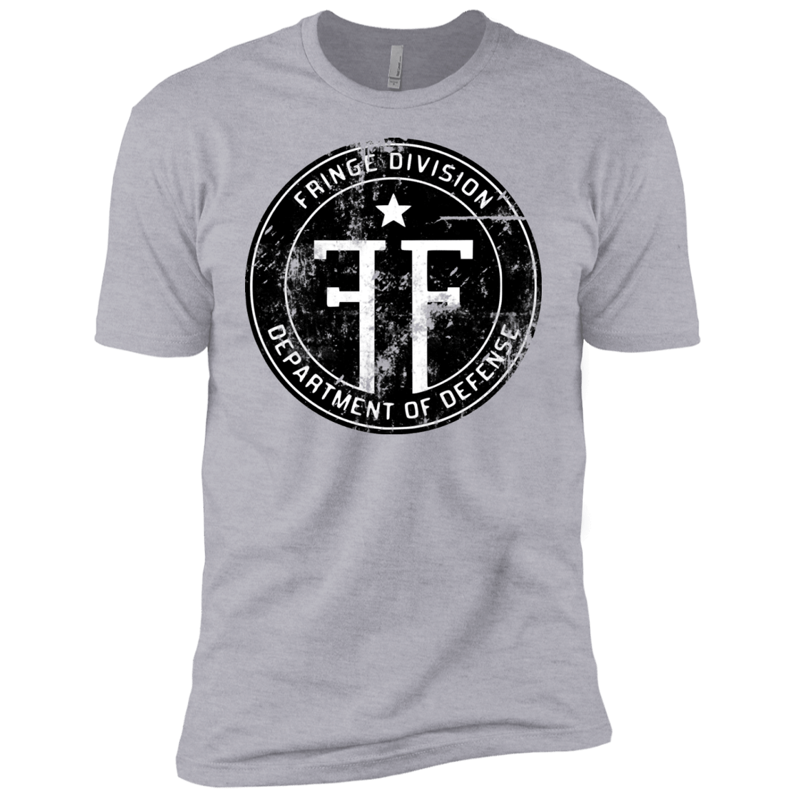 T-Shirts Heather Grey / YXS Fringe Logo Vintage Boys Premium T-Shirt