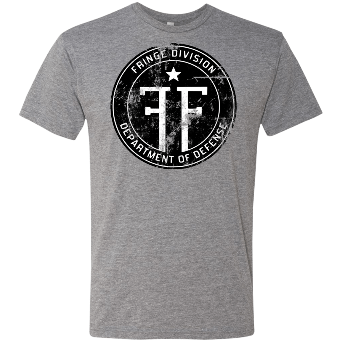 T-Shirts Premium Heather / Small Fringe Logo Vintage Men's Triblend T-Shirt