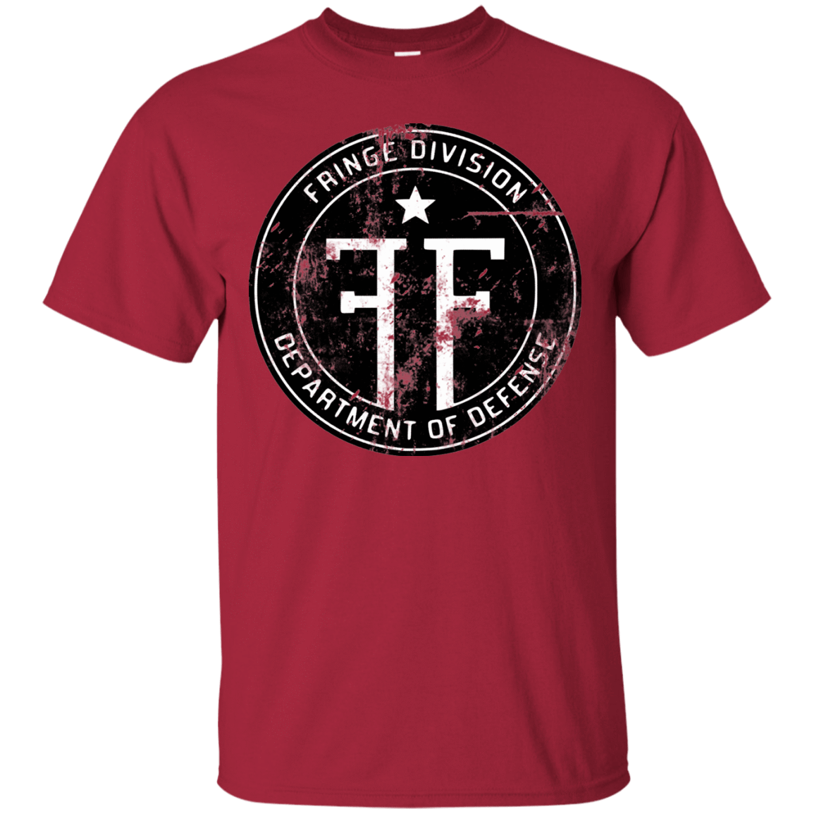 T-Shirts Cardinal / Small Fringe Logo Vintage T-Shirt