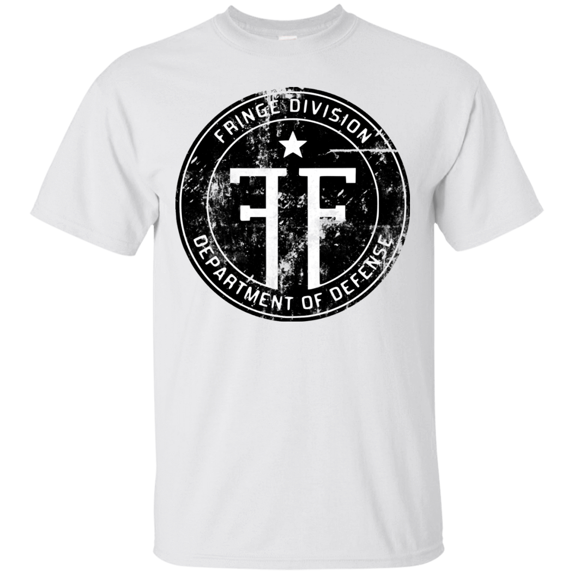 T-Shirts White / Small Fringe Logo Vintage T-Shirt