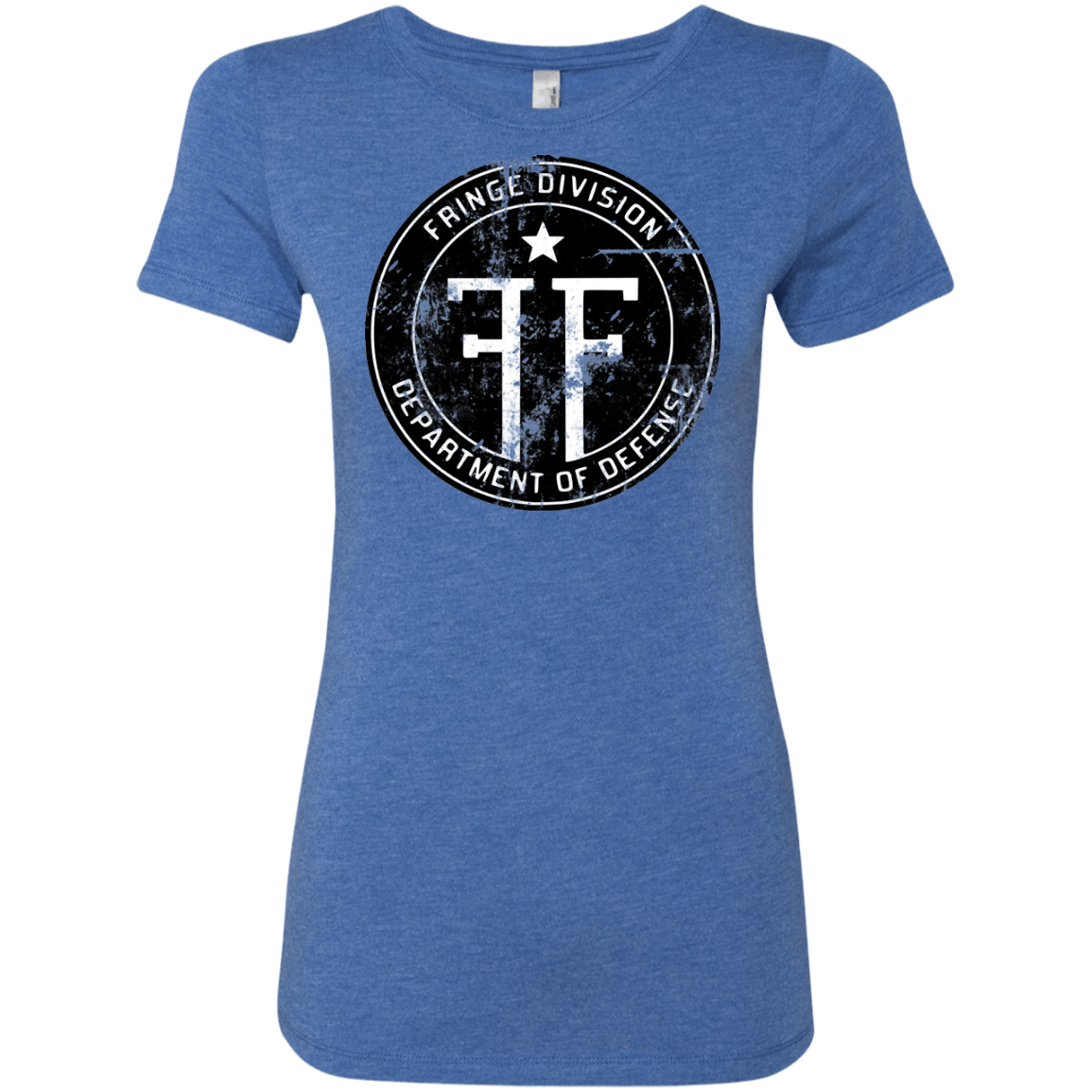 T-Shirts Vintage Royal / Small Fringe Logo Vintage Women's Triblend T-Shirt