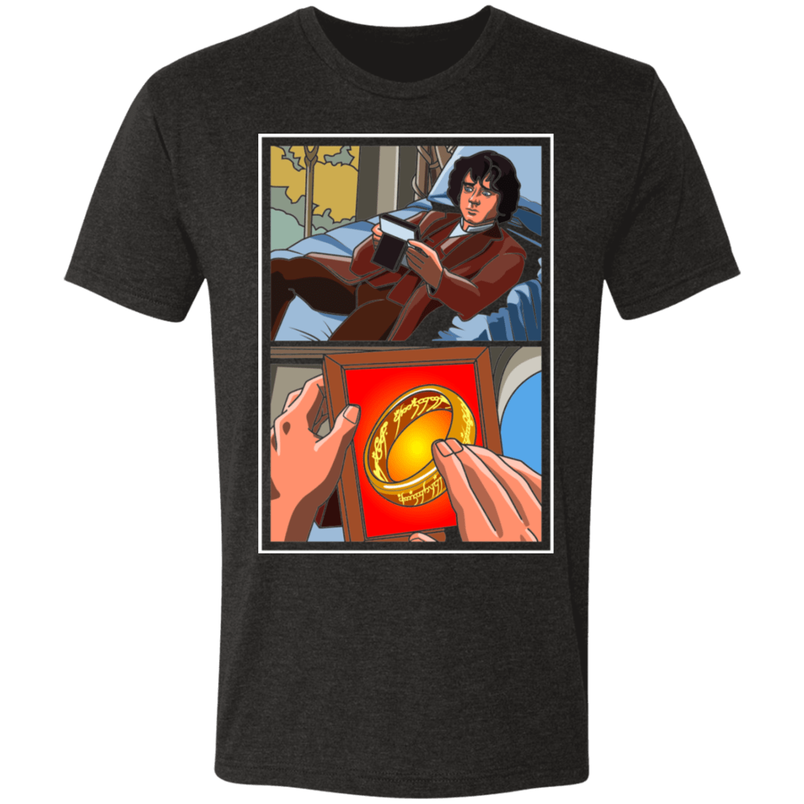 T-Shirts Vintage Black / S Frodo Wolverine Meme Men's Triblend T-Shirt