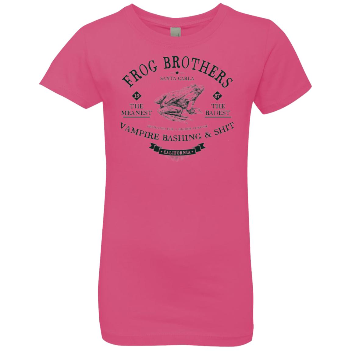 T-Shirts Hot Pink / YXS Frog Brothers Girls Premium T-Shirt