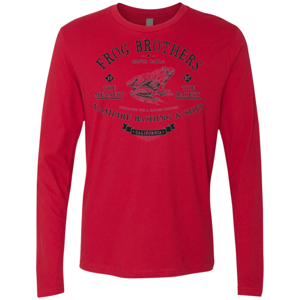 T-Shirts Red / Small Frog Brothers Men's Premium Long Sleeve