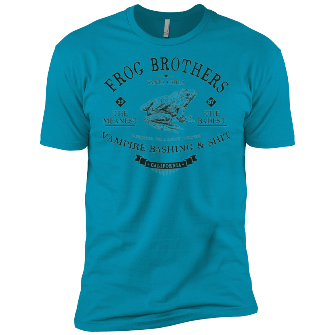 T-Shirts Turquoise / X-Small Frog Brothers Men's Premium T-Shirt