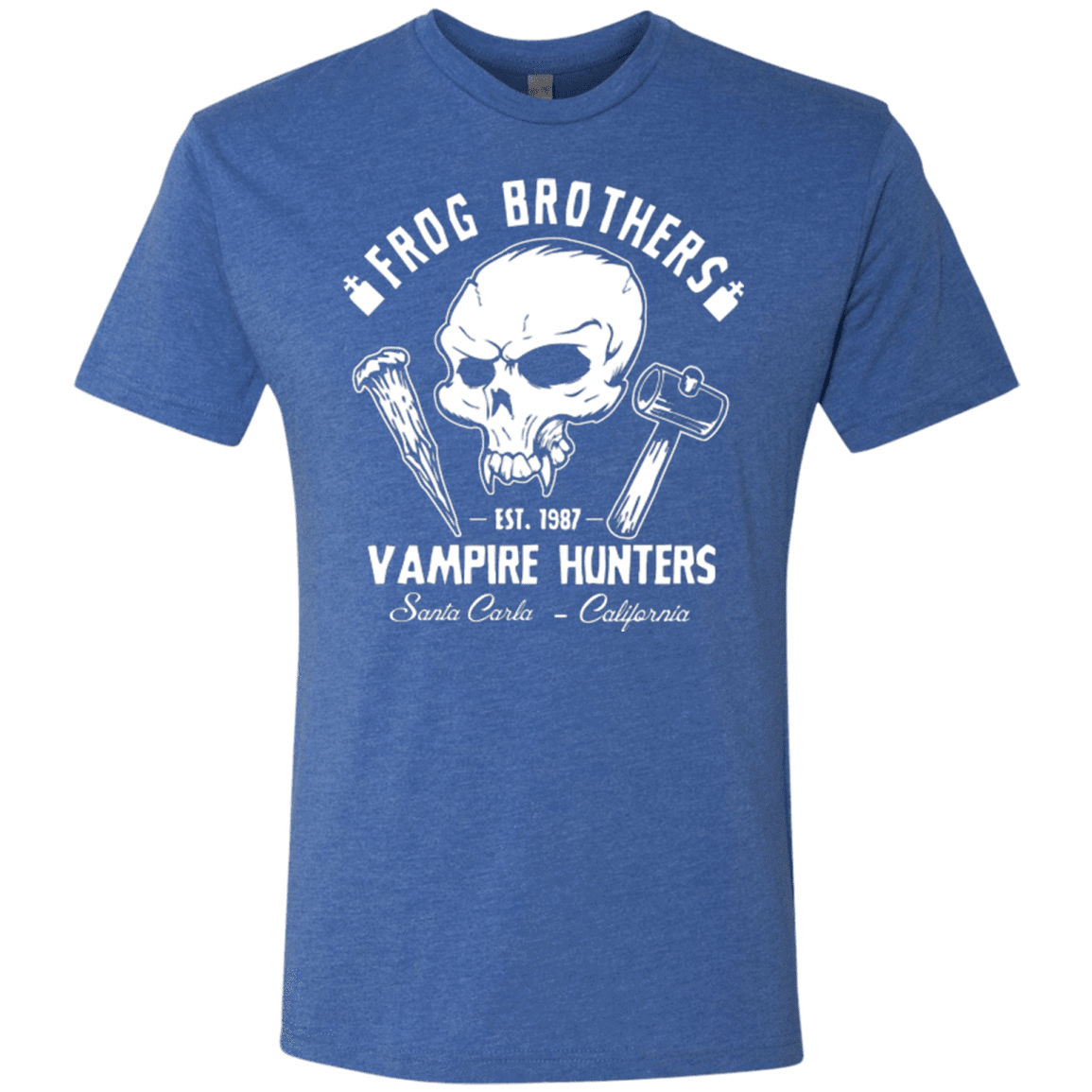 T-Shirts Vintage Royal / Small Frog Brothers Vampire Hunters Men's Triblend T-Shirt