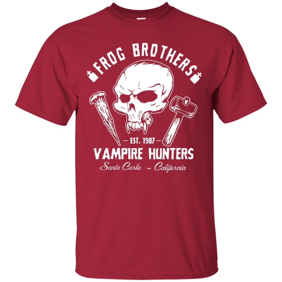 T-Shirts Cardinal / Small Frog Brothers Vampire Hunters T-Shirt