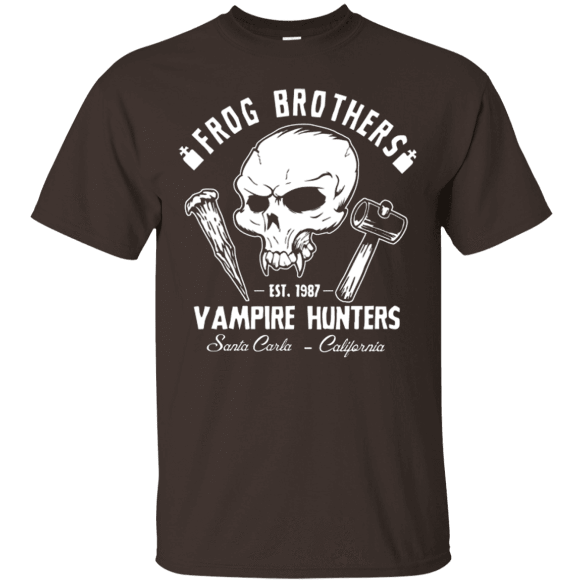 T-Shirts Dark Chocolate / Small Frog Brothers Vampire Hunters T-Shirt