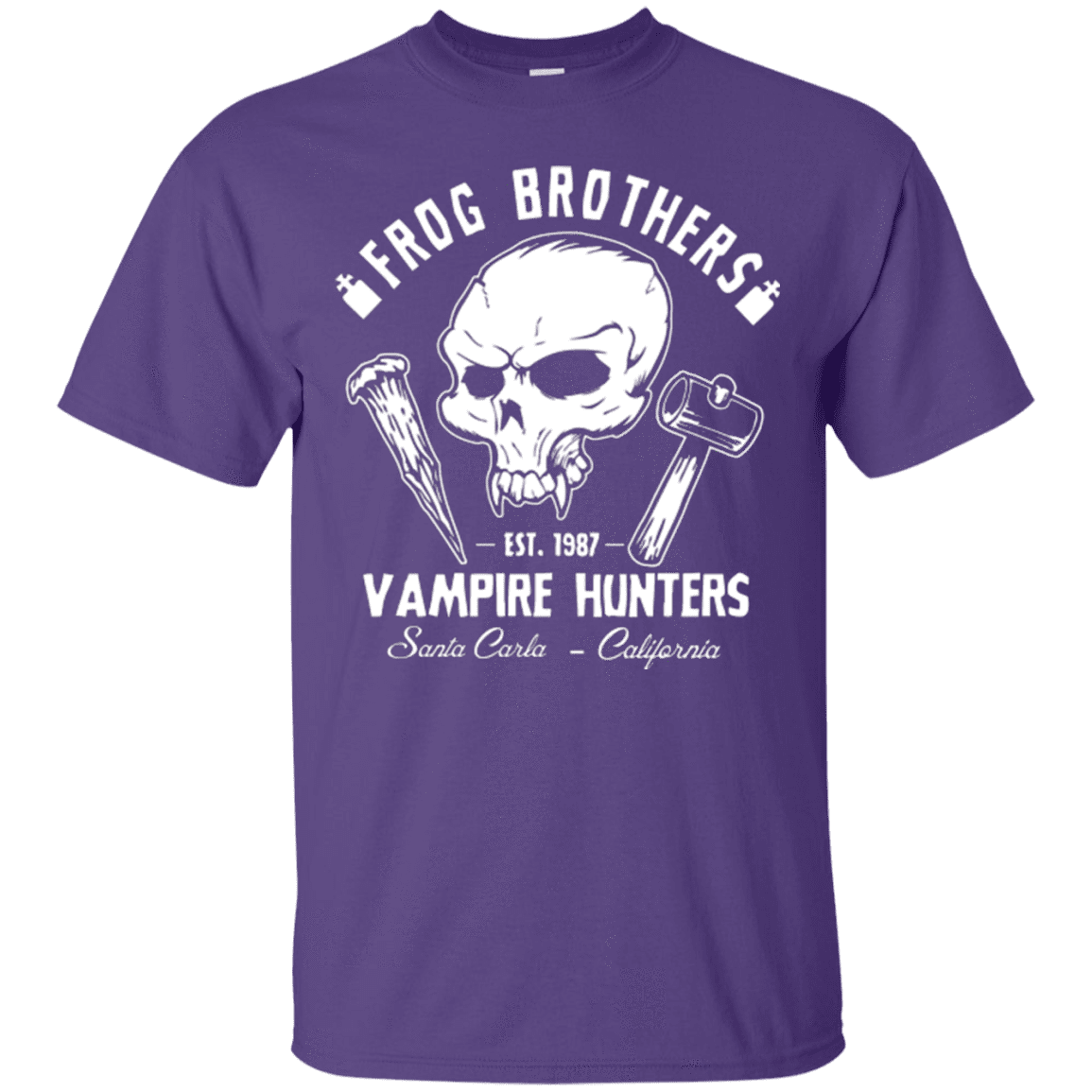 T-Shirts Purple / Small Frog Brothers Vampire Hunters T-Shirt