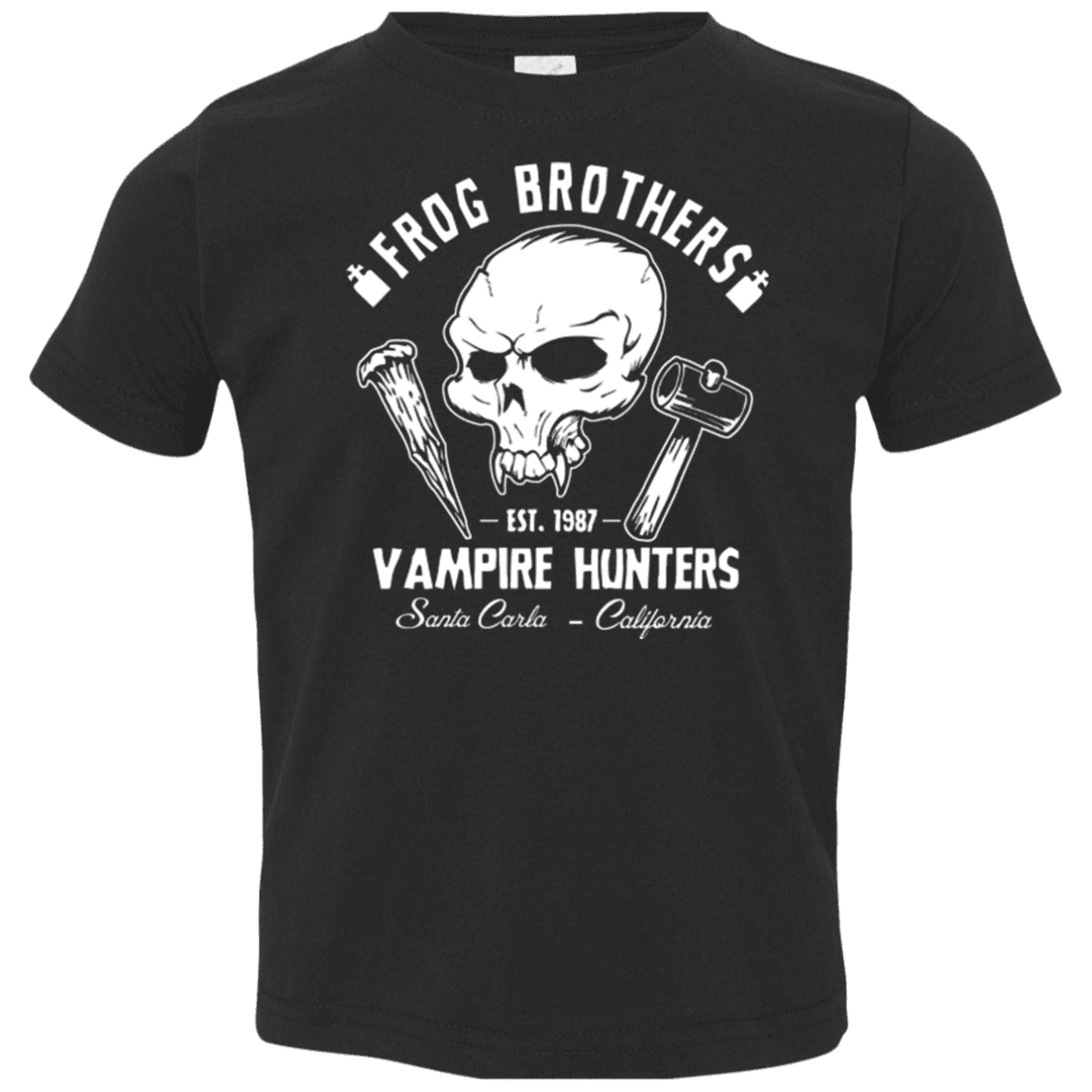 T-Shirts Black / 2T Frog Brothers Vampire Hunters Toddler Premium T-Shirt