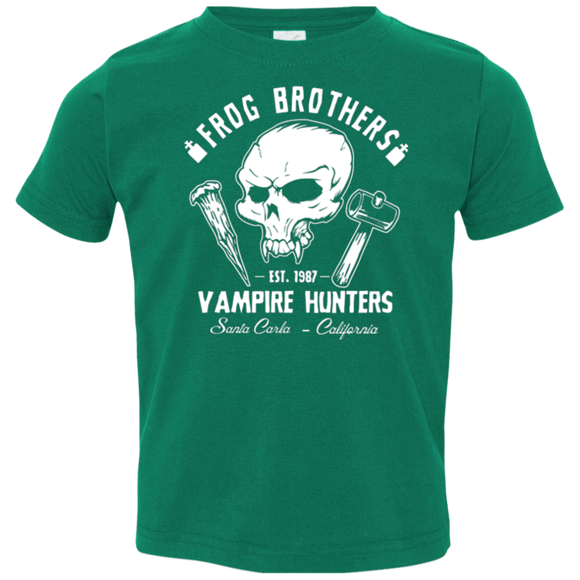 T-Shirts Kelly / 2T Frog Brothers Vampire Hunters Toddler Premium T-Shirt