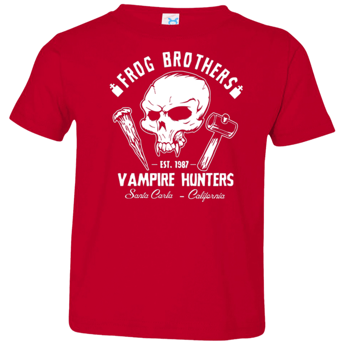 T-Shirts Red / 2T Frog Brothers Vampire Hunters Toddler Premium T-Shirt