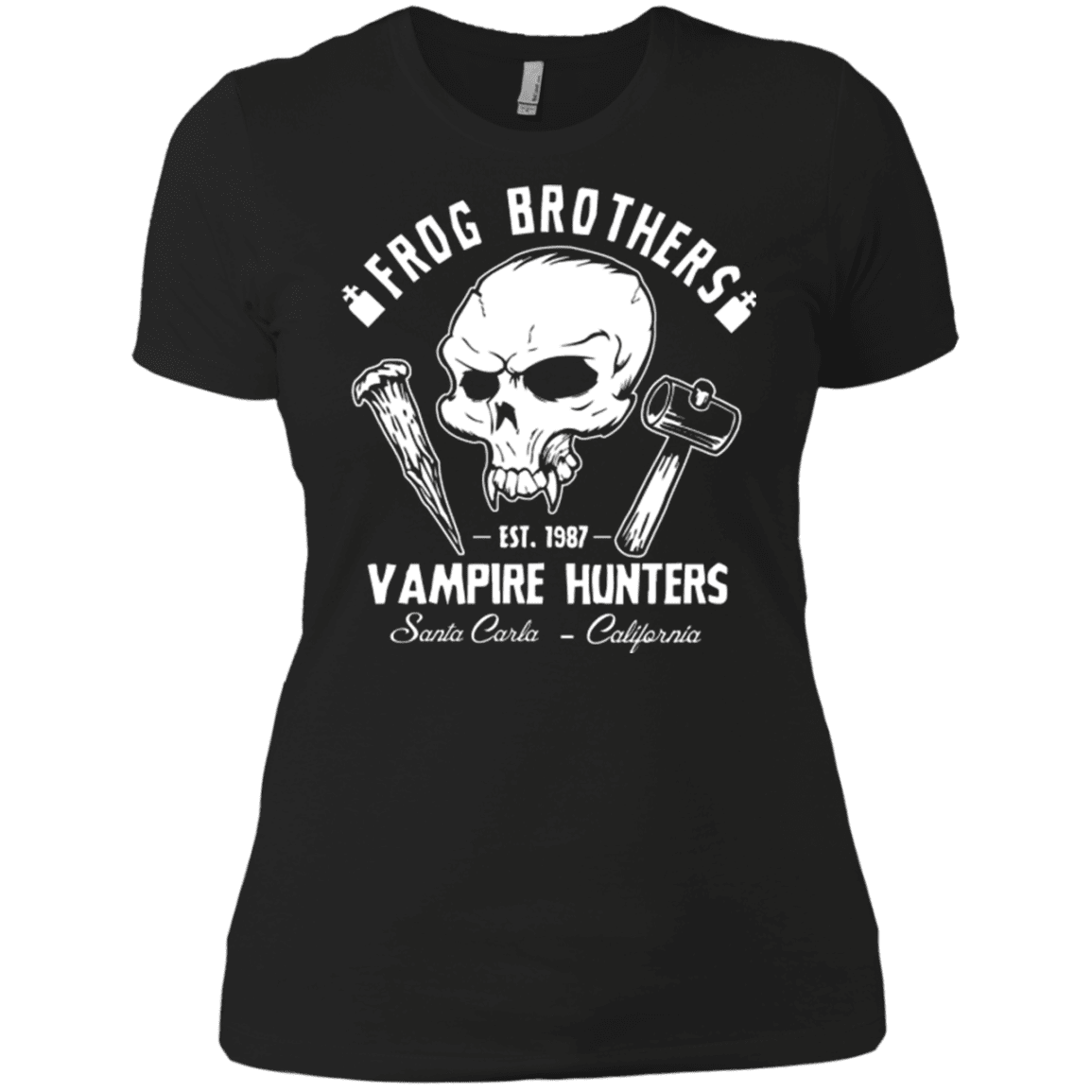 T-Shirts Black / X-Small Frog Brothers Vampire Hunters Women's Premium T-Shirt