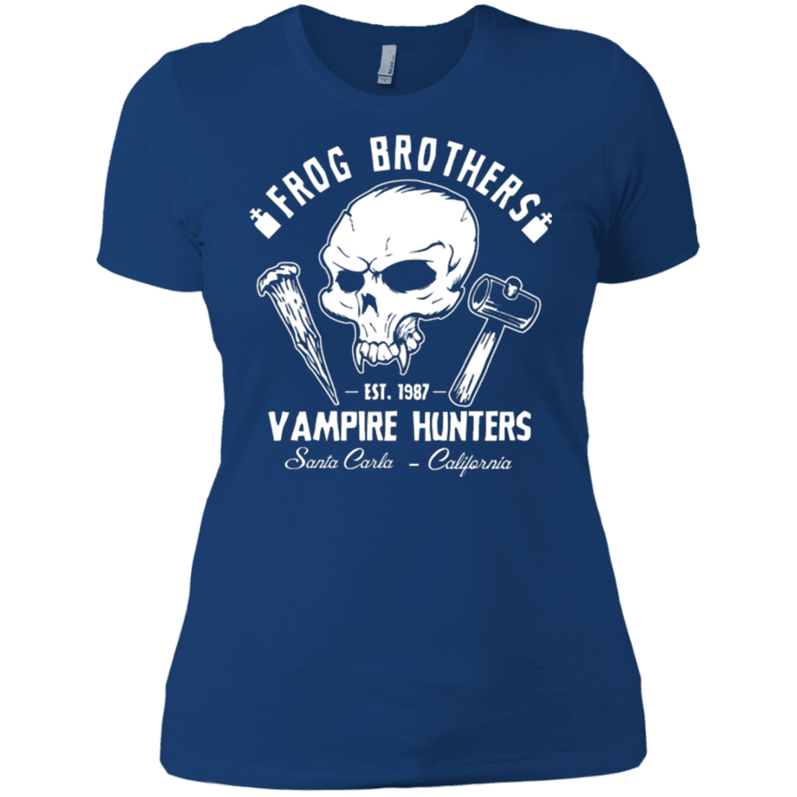 T-Shirts Royal / X-Small Frog Brothers Vampire Hunters Women's Premium T-Shirt