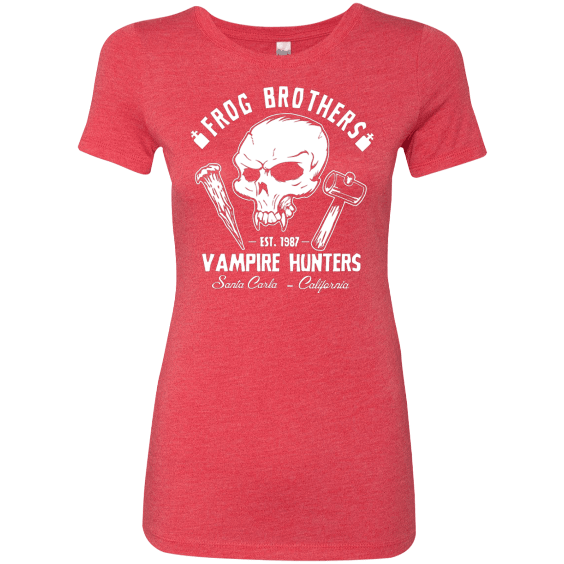 T-Shirts Vintage Red / Small Frog Brothers Vampire Hunters Women's Triblend T-Shirt