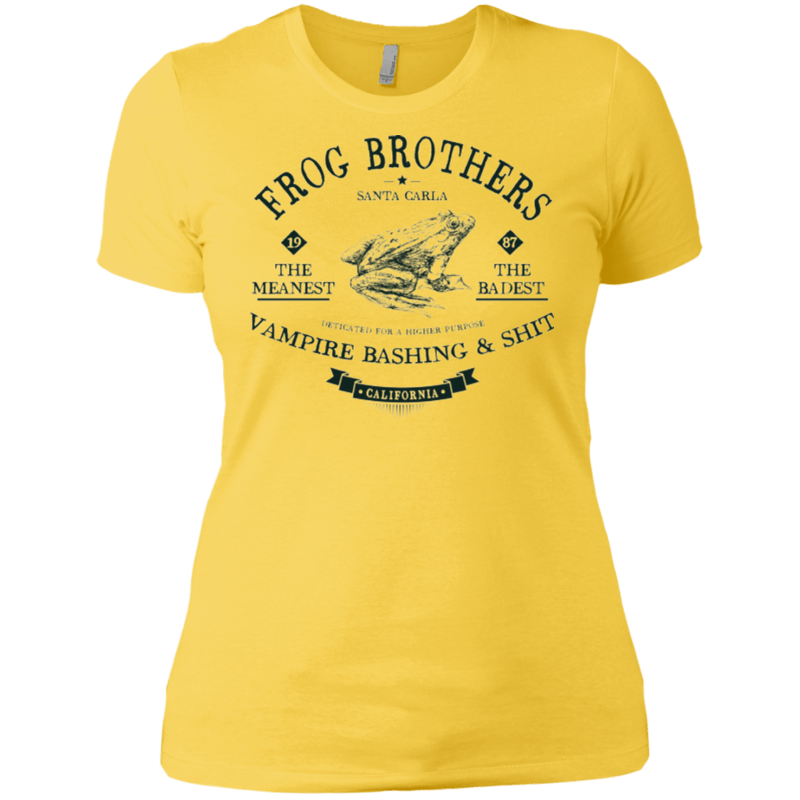 T-Shirts Vibrant Yellow / X-Small Frog Brothers Women's Premium T-Shirt