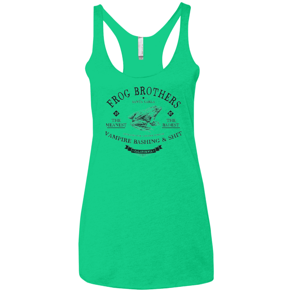 T-Shirts Envy / X-Small Frog Brothers Women's Triblend Racerback Tank